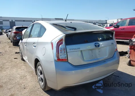 2014 Toyota Prius Two из США, поврежденный, VIN JTDKN3DU6E1767622